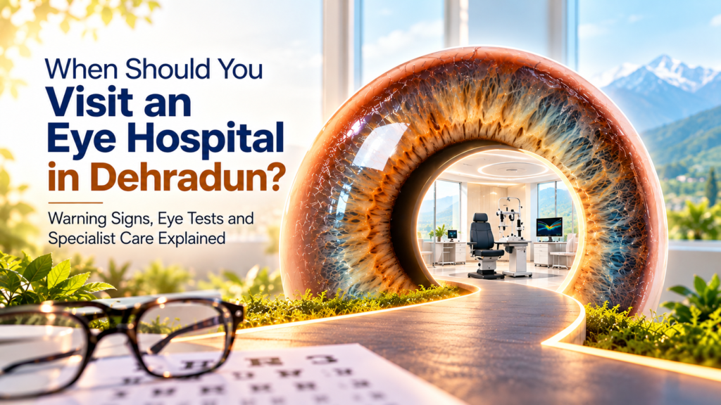 When Should You Visit an Eye Hospital in Dehradun? Warning Signs, Eye Tests and Specialist Care Explained